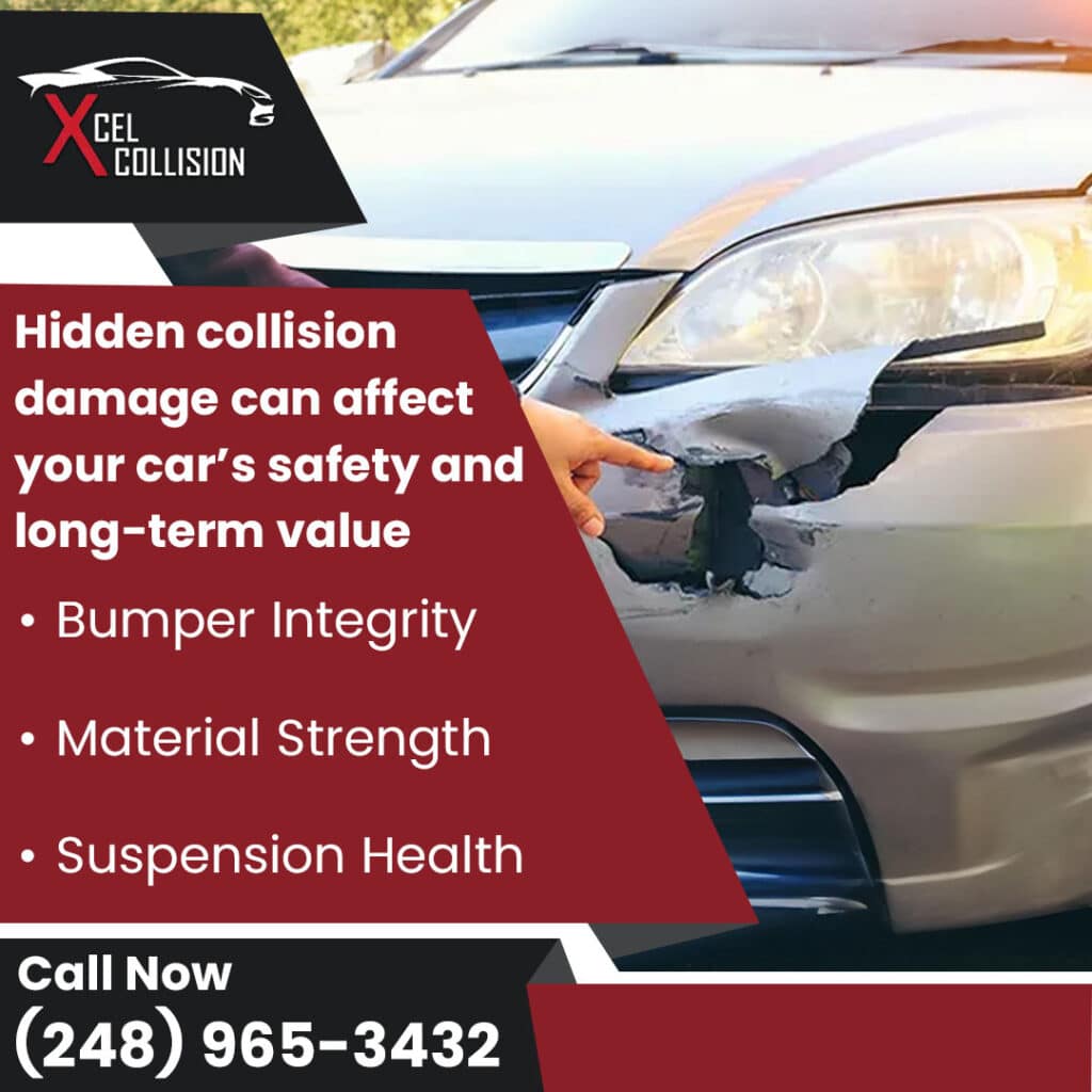 Hidden collision damage